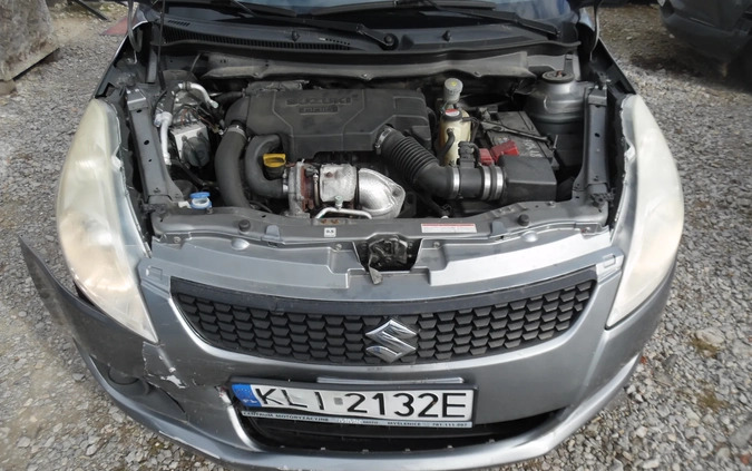 Suzuki Swift cena 9100 przebieg: 133100, rok produkcji 2013 z Olsztynek małe 211